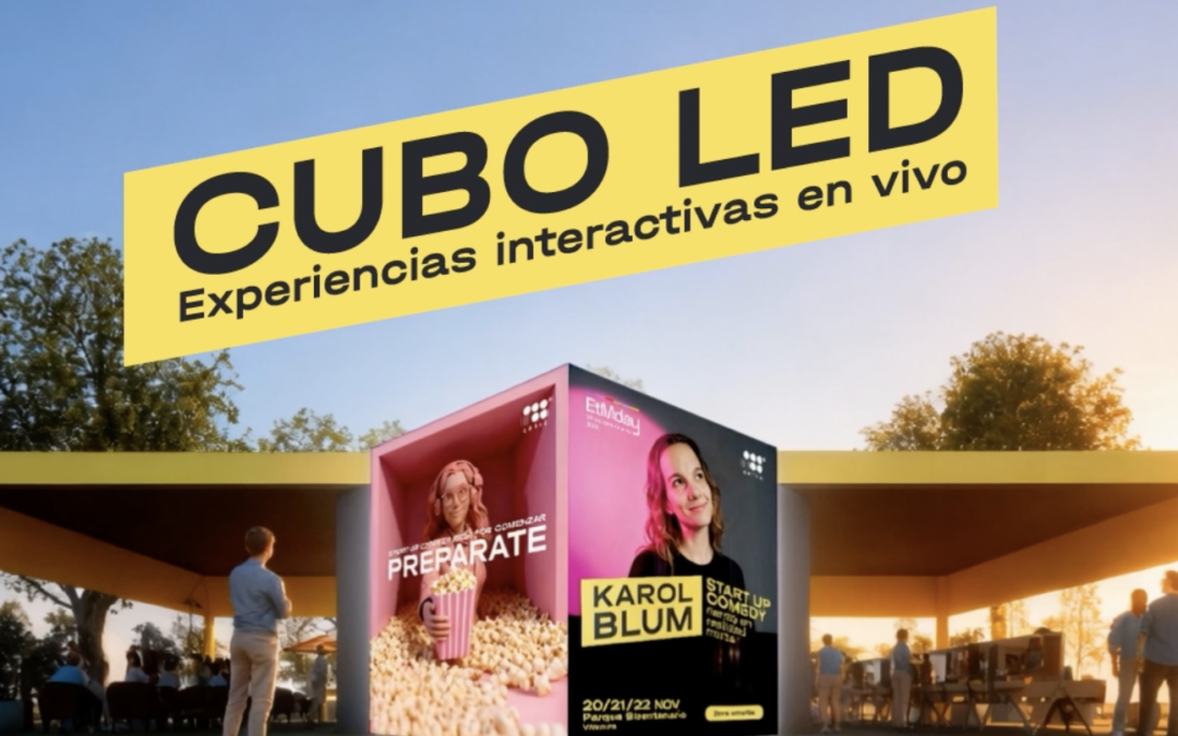 El Gran Cubo LED del CRTIC llevará experiencias interactivas inéditas al ETM Day 2025