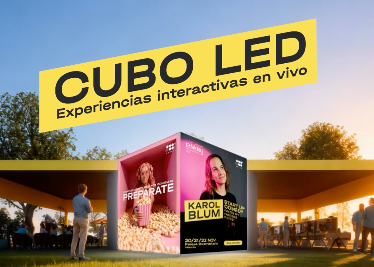 El Gran Cubo LED del CRTIC llevará experiencias interactivas inéditas al ETM Day 2025